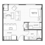 1 Bedroom Studio Floor Plans