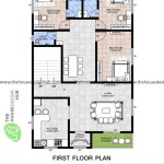 3 Bhk House Plan With Dimensions