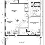 5 Bedroom Barndominium House Plans