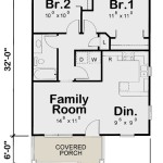 800 Square Feet 2 Bedroom House Plans