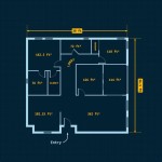 Basic Floor Plan With Measurements