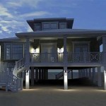 Beach House Floor Plans On Pilings