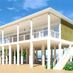 Modern Beach House Plans On Pilings