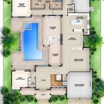 Modern U Shaped House Plans With Pool
