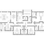 Simple 4 Bedroom Bungalow Floor Plan With Dimensions