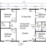 Simple 4 Bedroom House Plans With Dimensions In Meters And Feet