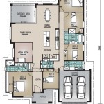 Simple 5 Bedroom Floor Plan With Dimensions