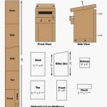 Simple Bluebird House Plans Sparrow Resistant