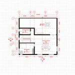 Simple House Floor Plan Autocad With Dimensions In Meters