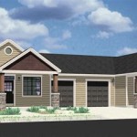 Single Story Duplex Floor Plans No Garage