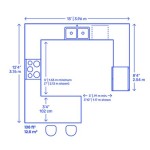 Small Kitchen Floor Plan With Dimensions In Meters